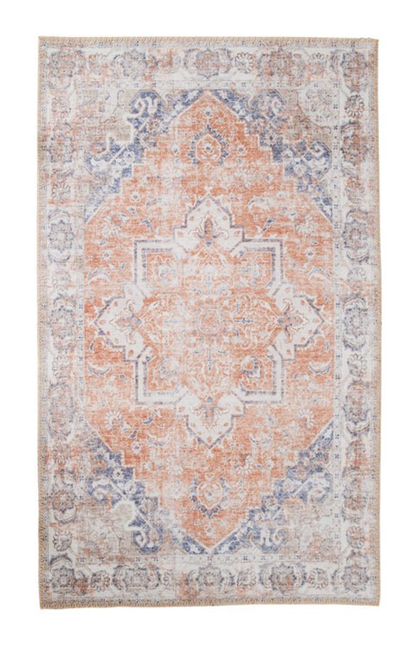 Havana Rug, Orange/Blue, 160x230