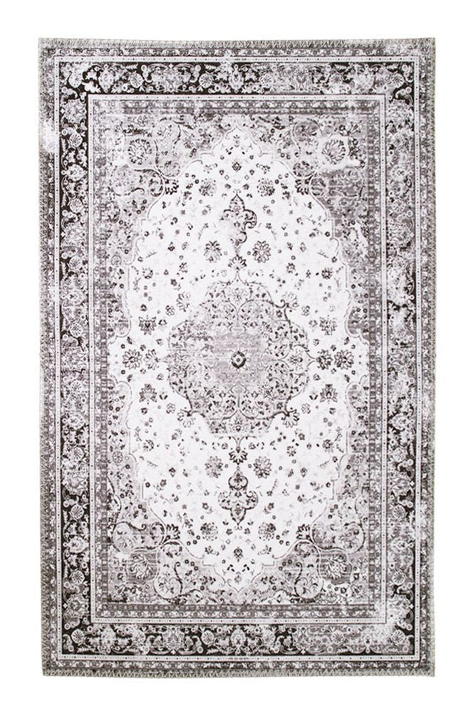 Havana Rug, Black/White, 200x300