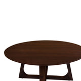 Hellerup Coffee table in walnut veneer Ø75