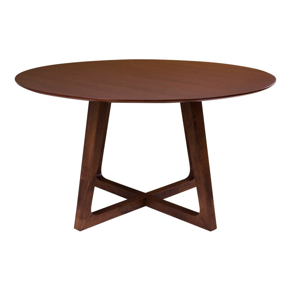 Hellerup Dining table in walnut veneer Ø137 cm