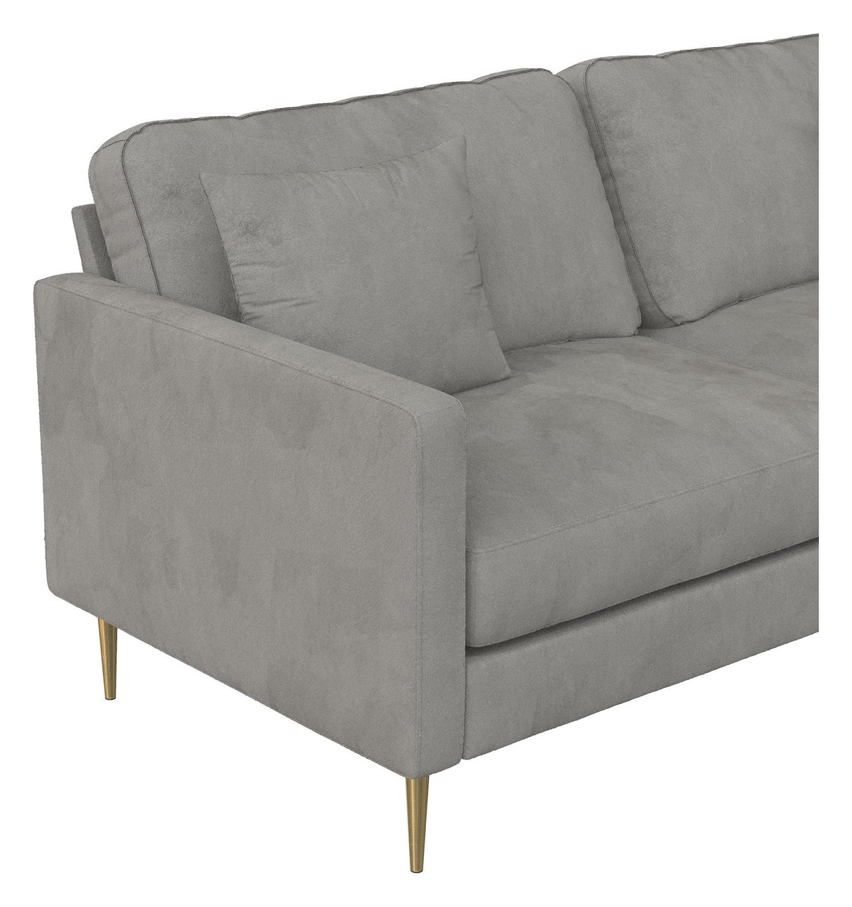 Highland Sofa with cushions, Gray