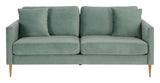 Highland Sofa with cushions, Green