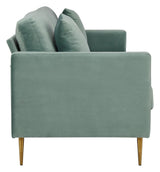 Highland Sofa with cushions, Green