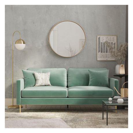 Highland Sofa with cushions, Green