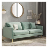 Highland Sofa with cushions, Green