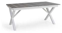 Hillmond Garden table with extension, 166/226x100