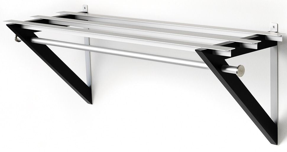 HH-6 Milano Hat shelf black, 68 cm