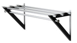 HH-7 Milano Hat shelf black, 98 cm