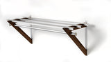 HH-7 Milano Hat shelf walnut, 98 cm