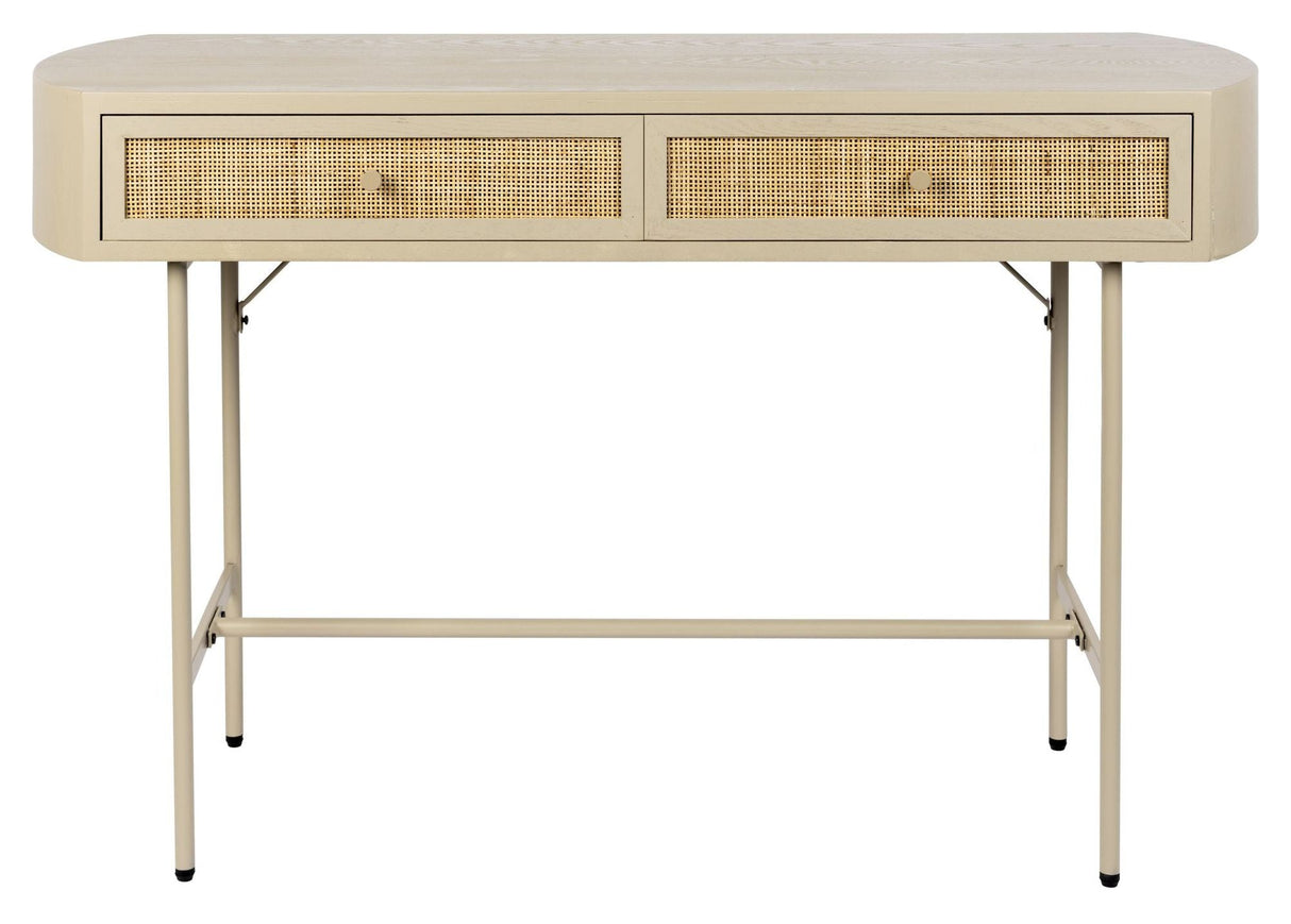 Amaya Console table with drawers, MDF, Merge, Beige