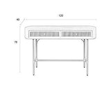 Amaya Console table with drawers, MDF, Merge, Beige