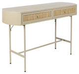 Amaya Console table with drawers, MDF, Merge, Beige