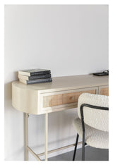 Amaya Console table with drawers, MDF, Merge, Beige