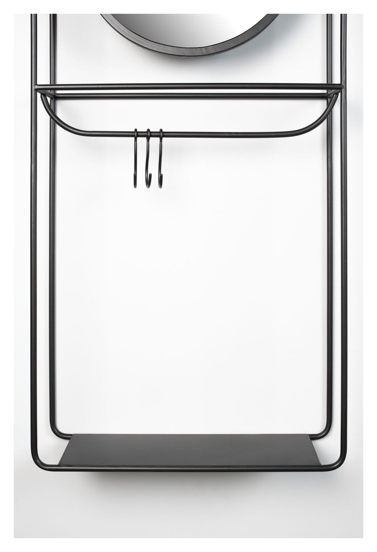 homii Duco Rack with mirror, Gray