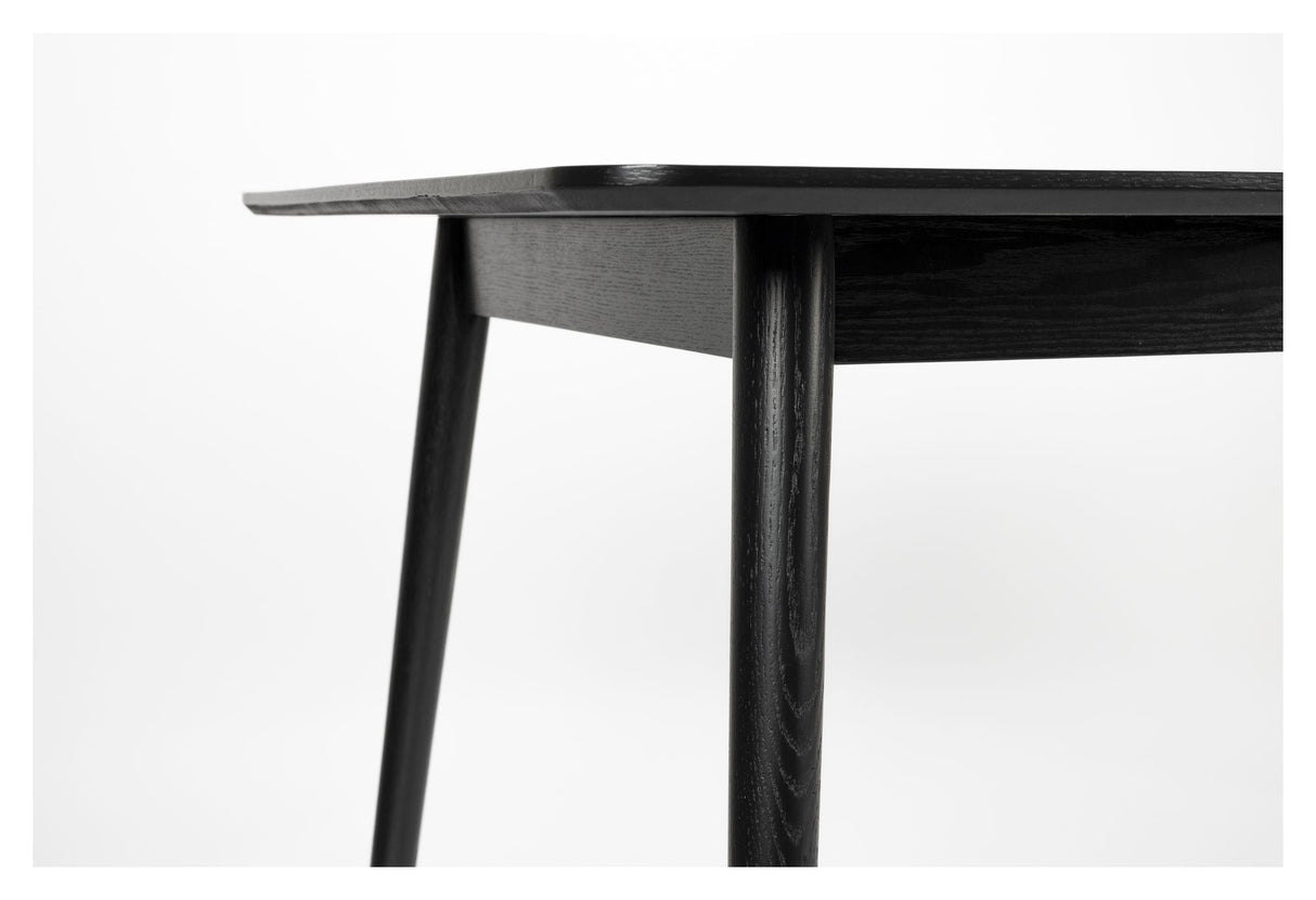 homii Fabio Dining Table 160x80, Black