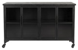 homii Ferre Sideboard, B120, Black