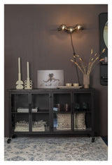 homii Ferre Sideboard, B120, Black