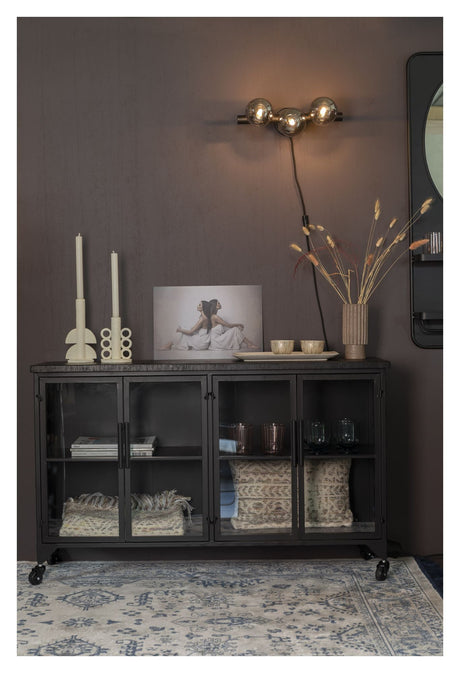 homii Ferre Sideboard, B120, Black