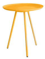 homii Frost Side Table Ø39, Yellow