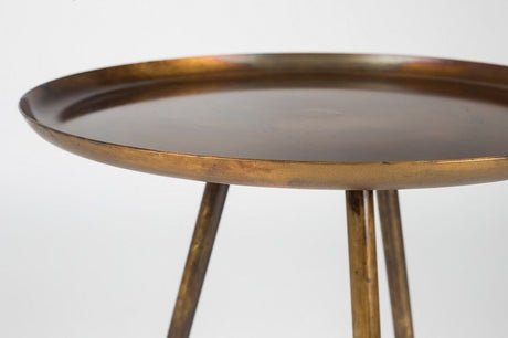 homii Frost Side Table, Copper, Ø39