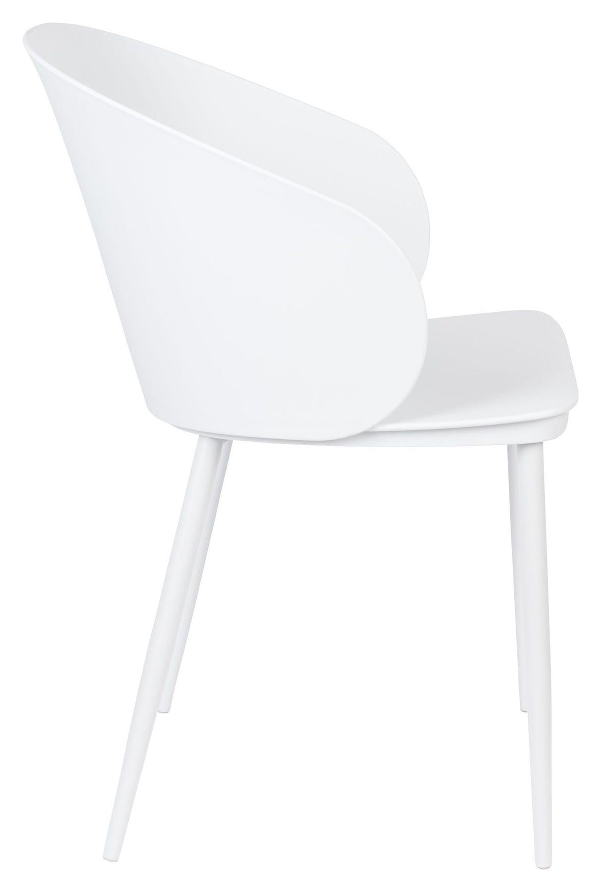 homii Gigi Dining Chair, White