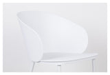 homii Gigi Dining Chair, White