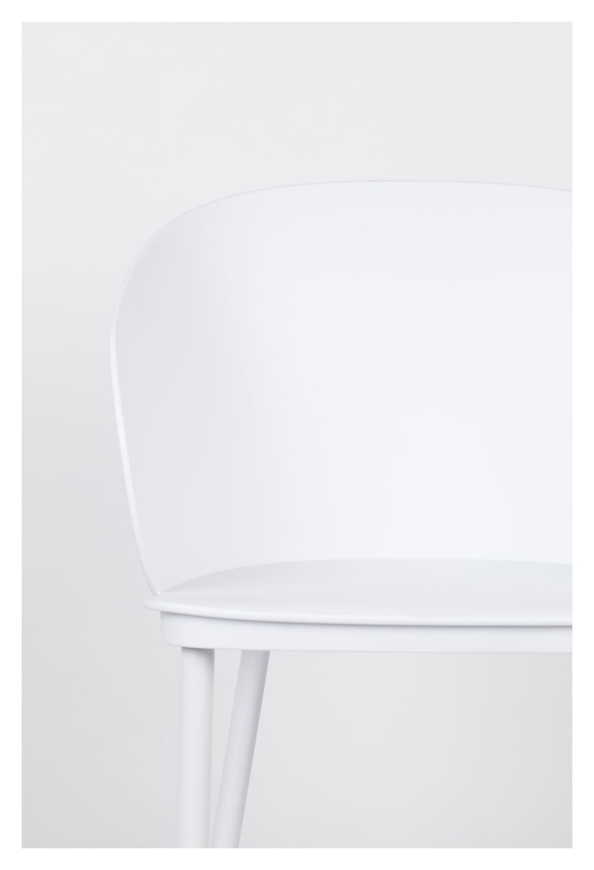 homii Gigi Dining Chair, White