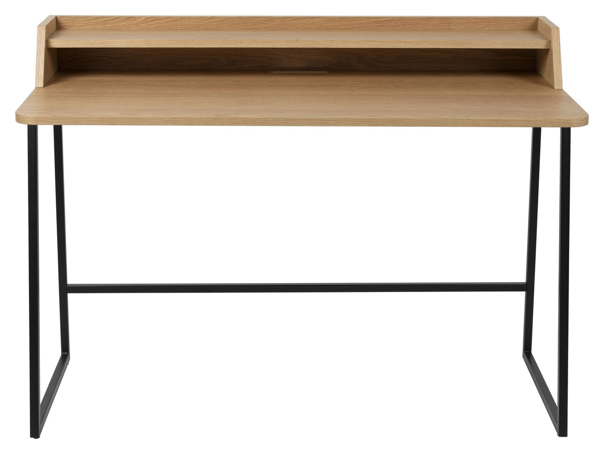 Giorgio Desk with shelf, Oak veneer