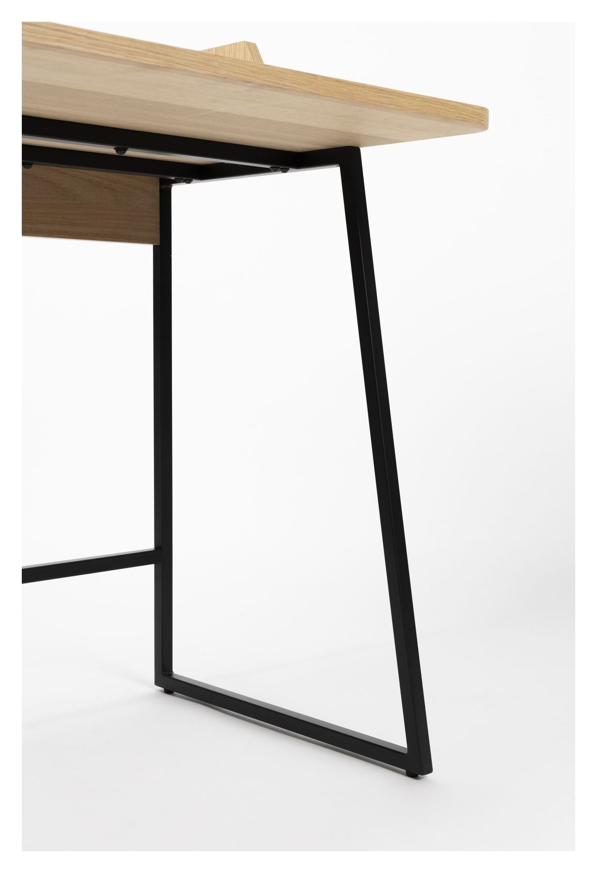 Giorgio Desk with shelf, Oak veneer