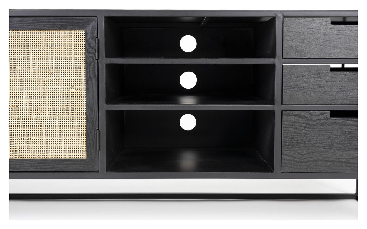 homii Guuji Sideboard, B150, Nature/Black