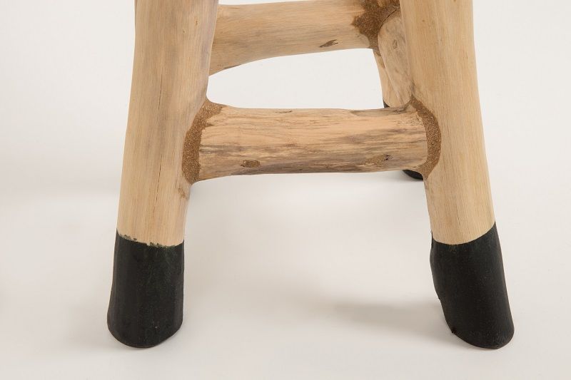 homii Harry Stool - Solid teak