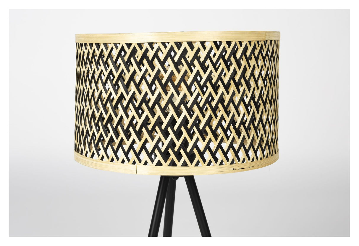 homii Isla Table Lamp, Bamboo