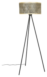 homii Isla Floor Lamp, Bamboo