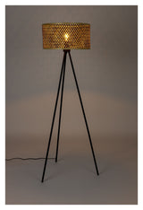 homii Isla Floor Lamp, Bamboo