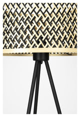 homii Isla Floor Lamp, Bamboo