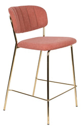 homii Jolien Counterchair, Gold/Pink