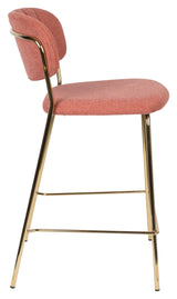 homii Jolien Counterchair, Gold/Pink