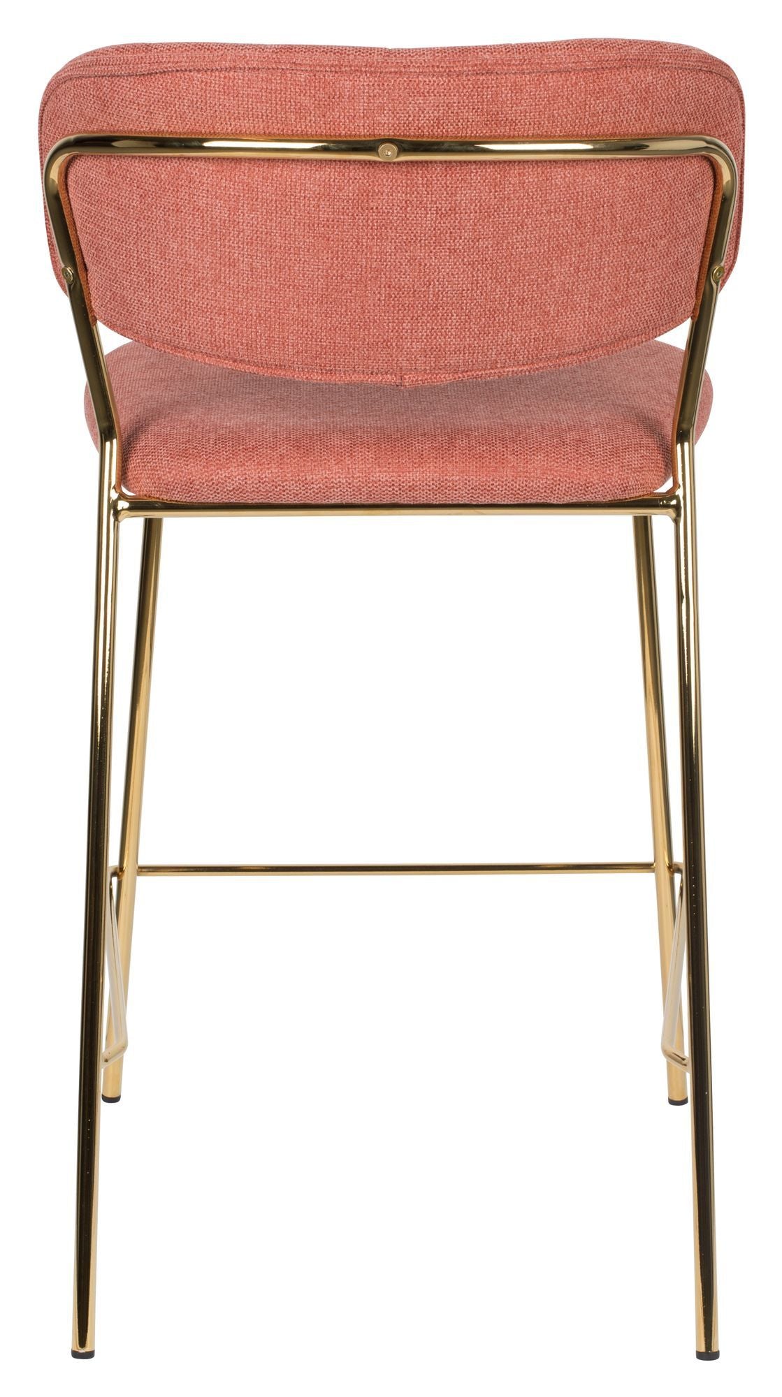 homii Jolien Counterchair, Gold/Pink