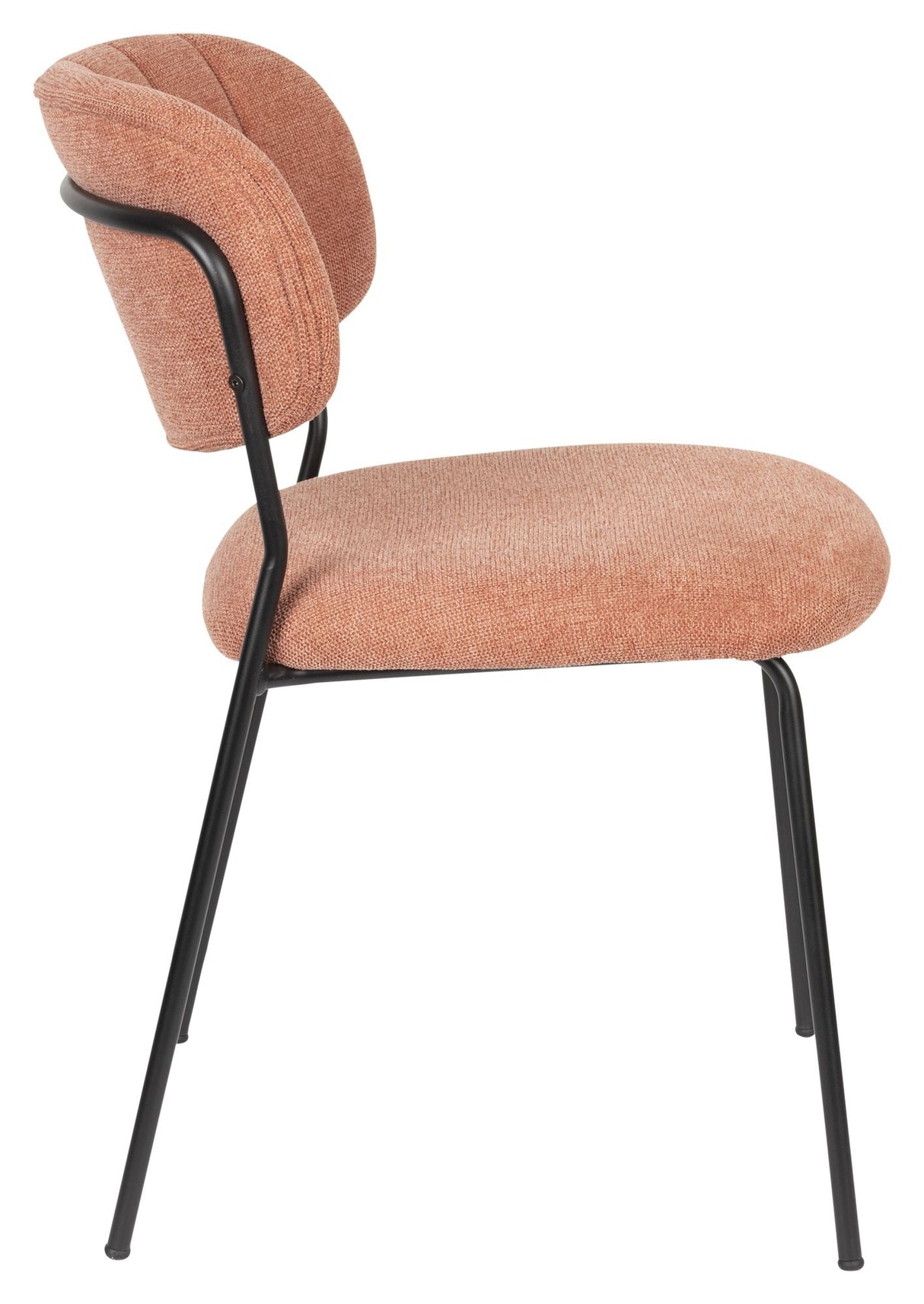 homii Jolien Dining Chair, Pink