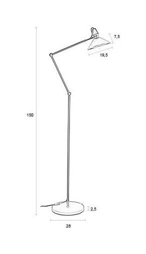 Jona Floor lamp, Black