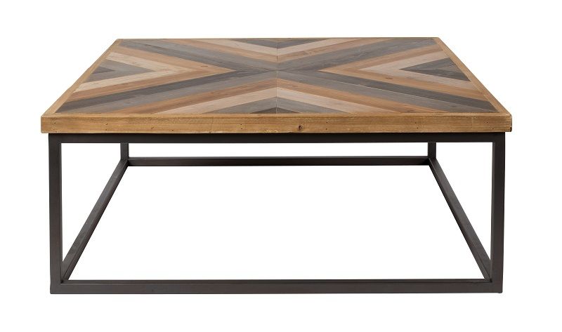 homii Joy Coffee Table, Pattern, 81x81