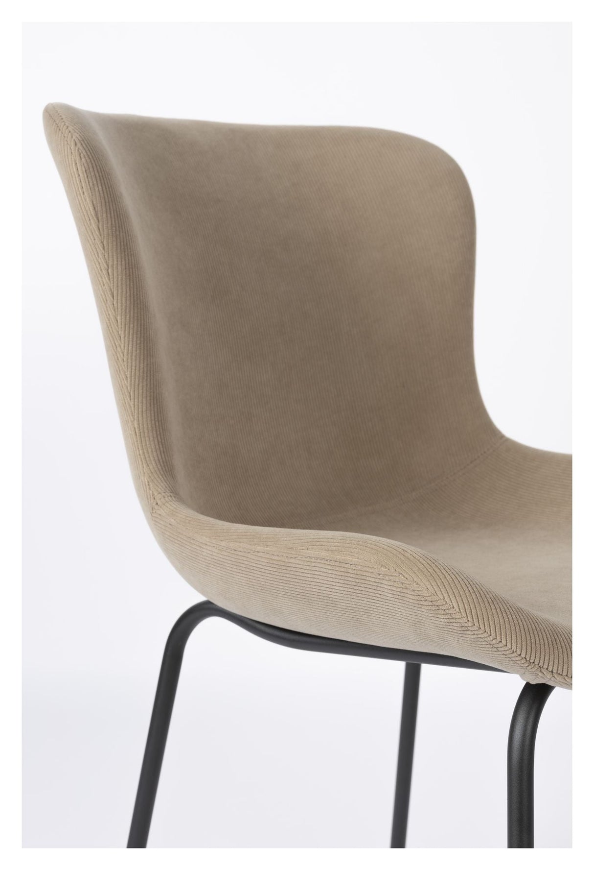 homii Junzo Dining Chair, Taupe