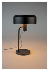 homii Landon Table Lamp, Black