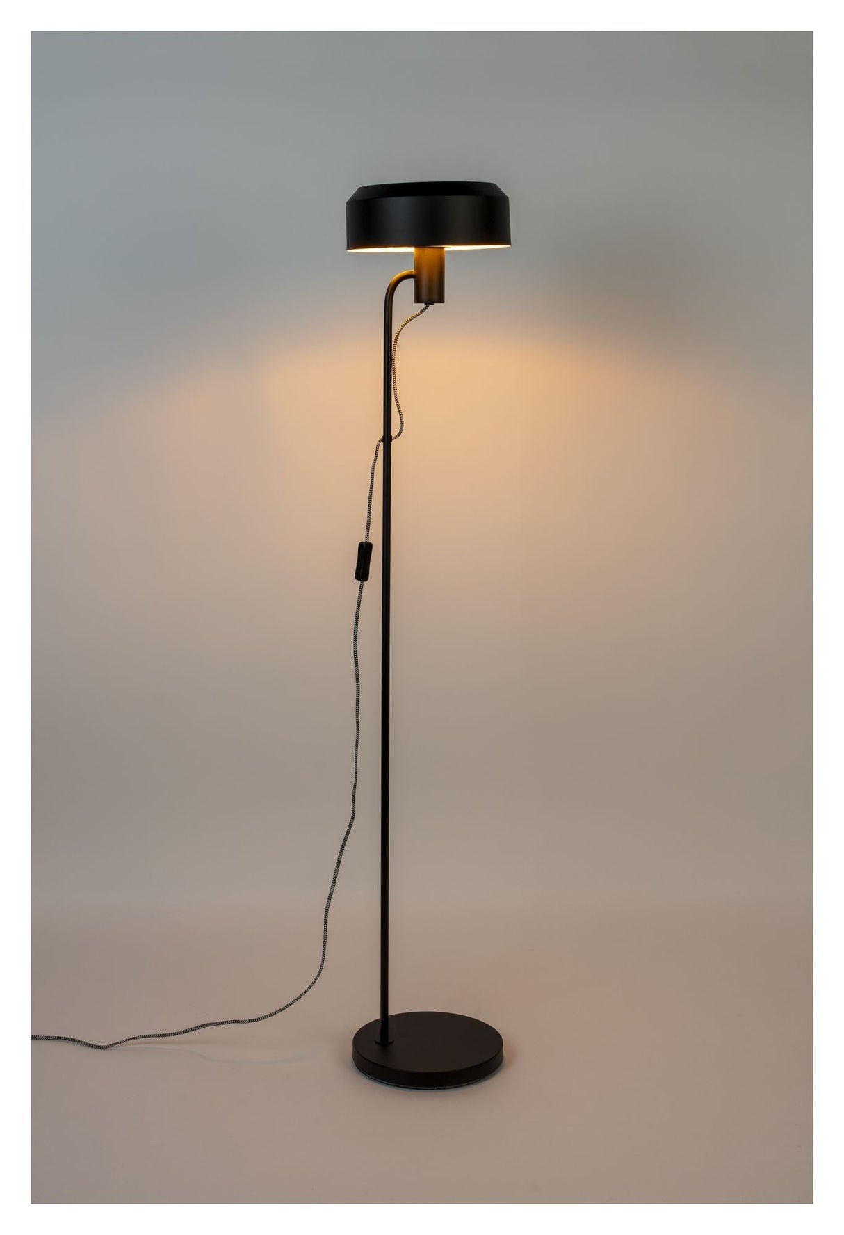 homii Landon Floor Lamp, Black