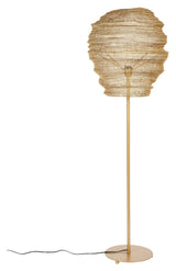 homii Lena Floor Lamp Brass