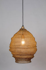 homii Lena Pendant luminaire L, Brass, Ø48