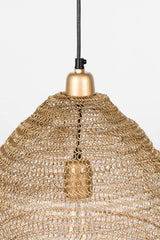 homii Lena Pendant luminaire L, Brass, Ø48