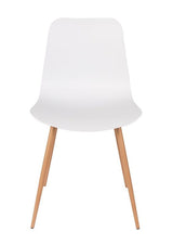 homii Leon Dining Chair, White