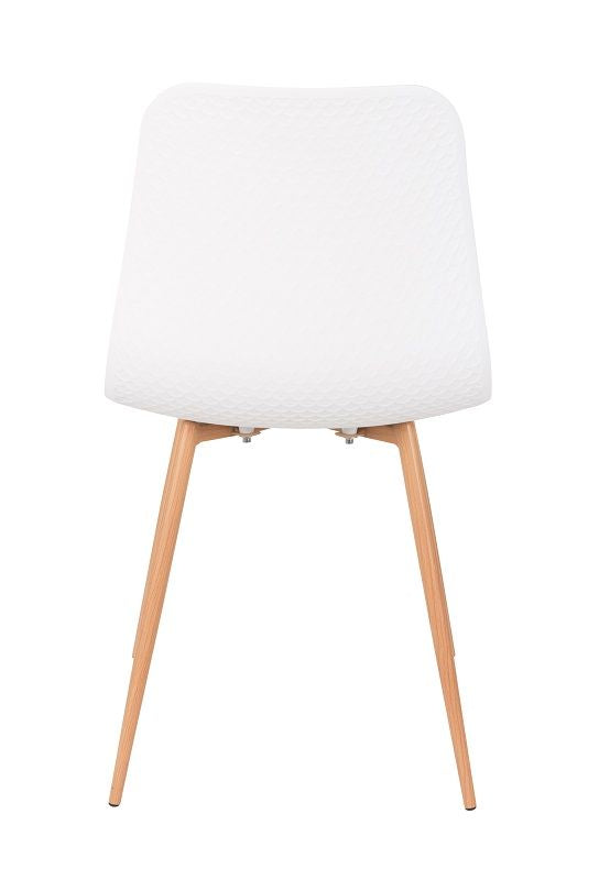 homii Leon Dining Chair, White