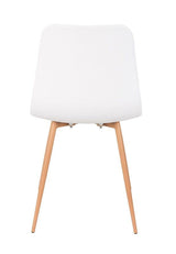 homii Leon Dining Chair, White